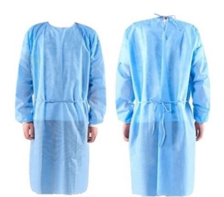 Disposable PP Isolation Gown - Cleanstat Pte Ltd