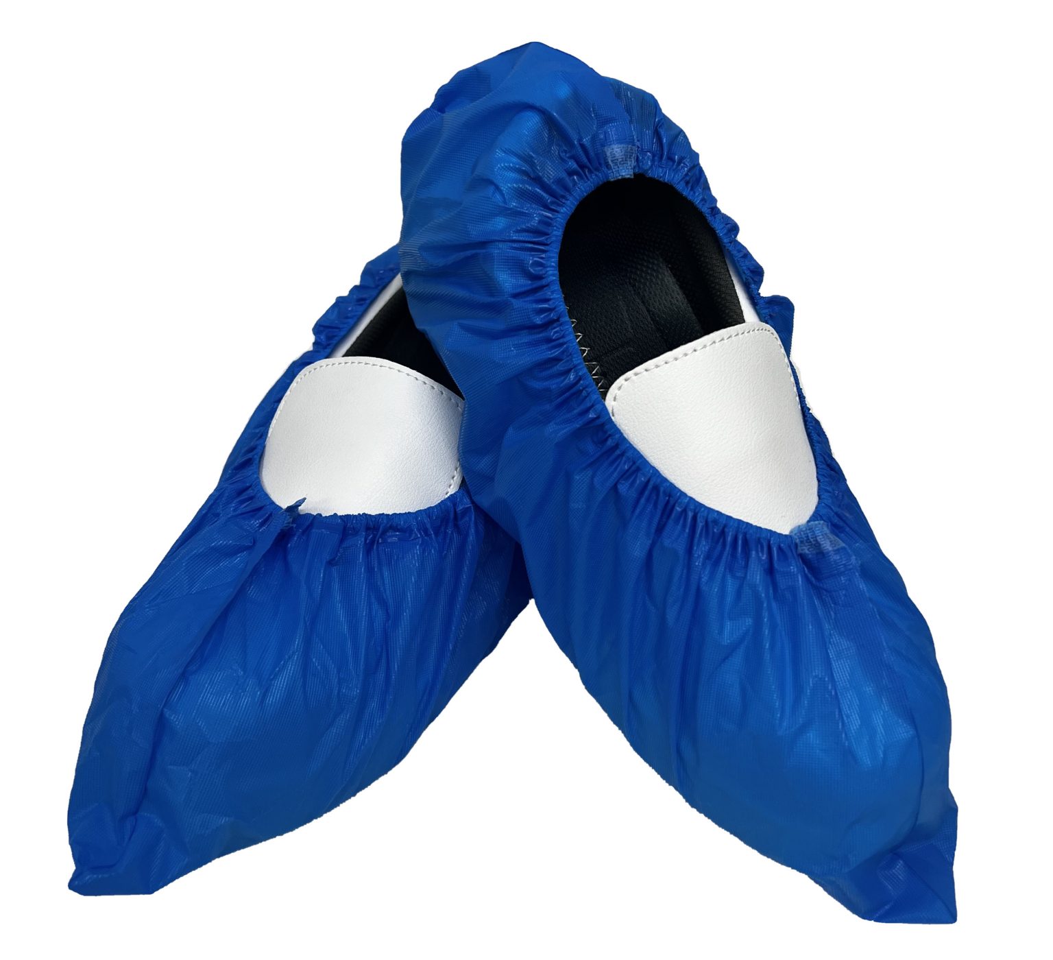 Disposable CPE Shoe Cover Blue Cleanstat Pte Ltd