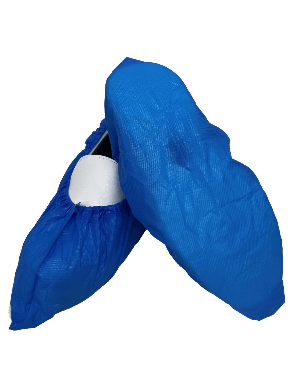 Disposable CPE Shoe Cover Blue Cleanstat Pte Ltd
